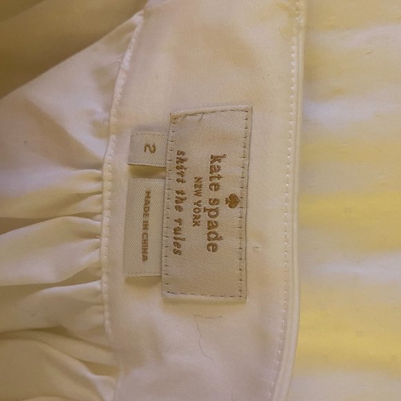 NWOT Kate Spade Colorblock Coreen Pleated Skirt - sz. 2 - Picture 3 of 7